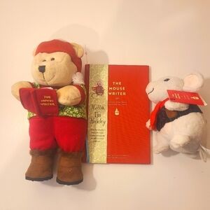 STARBUCKS Bearista Bear - Mouse Writer Set - Christmas - Holiday